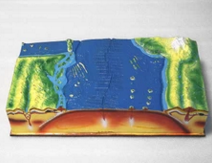 板塊構造及地表形態(tài)模型